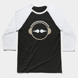 Digital music headphones. Baseball T-Shirt